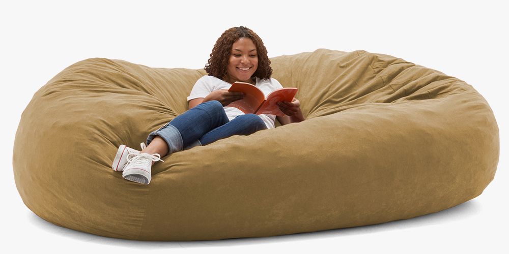 Furniture, Comfort, Bean bag, Bean bag chair, Pillow, Sitting, Couch, 