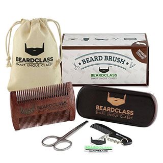 Beardclass comb and brush