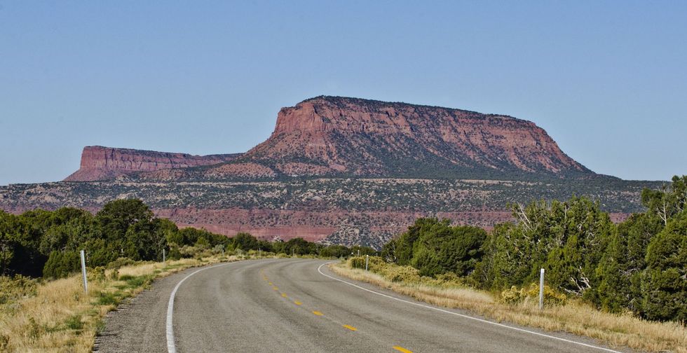 Utah, Bear's Ears from near Natural Bridges National Monument, is sacred to Native Americans