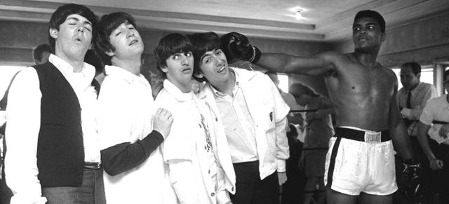 The Beatles and Muhammad Ali