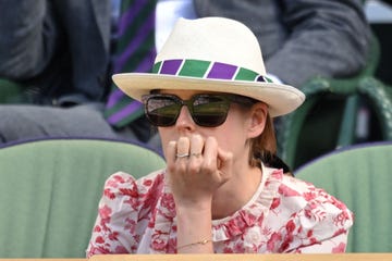 beatrice di york occhiali da sole london, england july 08 princess beatrice attends day 12 of the wimbledon tennis championships at all england lawn tennis and croquet club on july 08, 2022 in london, england photo by karwai tangwireimage