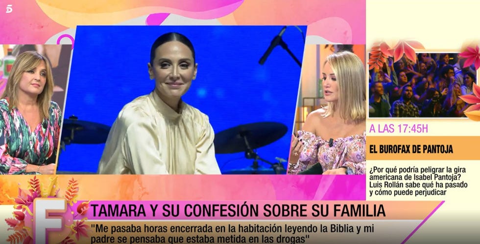 beatriz cortazar y alba carrillo sobre tamara falco