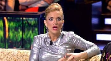 la mujer de víctor janeiro en el plató de telecinco