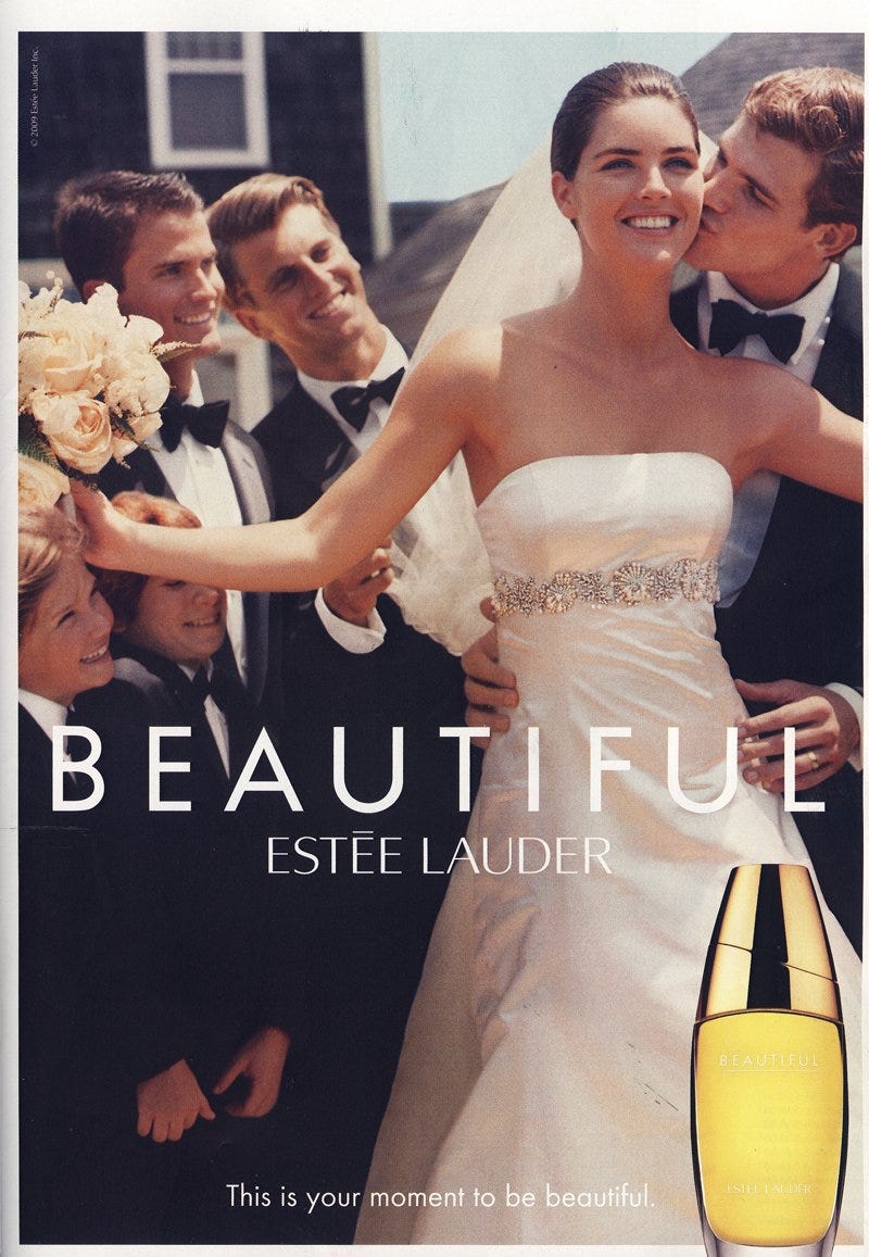 estee lauder beautiful advertisement
