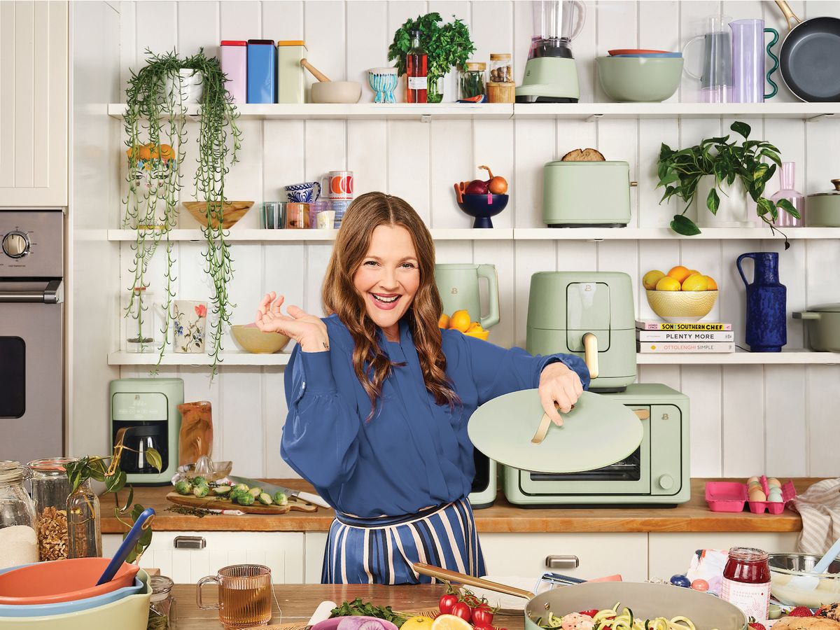 Drew Barrymore's Beautiful Kitchenware Line is Now Available