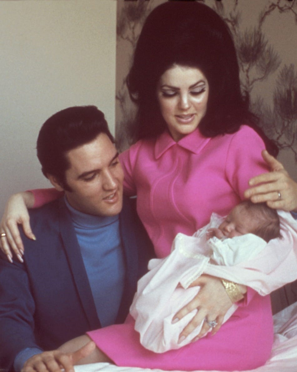 priscilla presley beauty look evoluzione