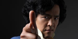 cowboy bepop l to r john cho as spike spiegel in cowboy bepop cr nicola dovenetflix © 2021