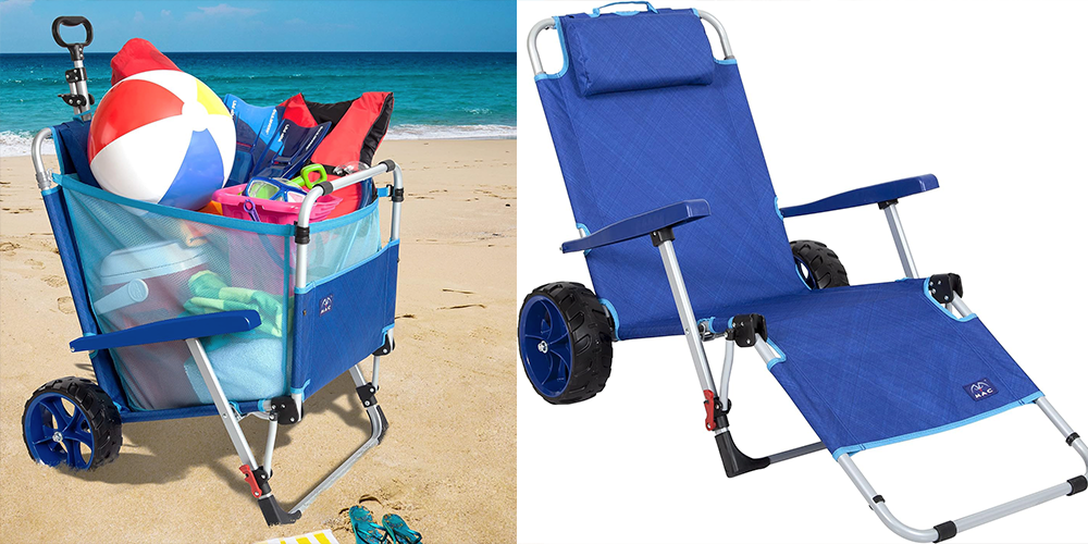 Beach day lounger combo cart costco sale