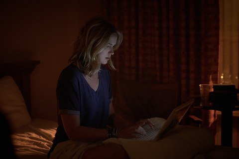 Room, Blond, Sitting, Adaptation, Hand, Reading, Darkness, Night, Photography, Furniture, 