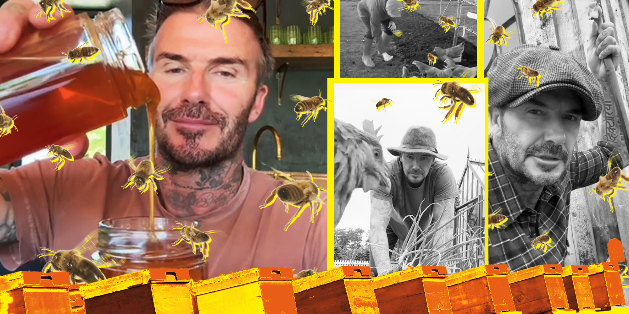 David Beckham Has a Very Unique Way to Relieve Stress