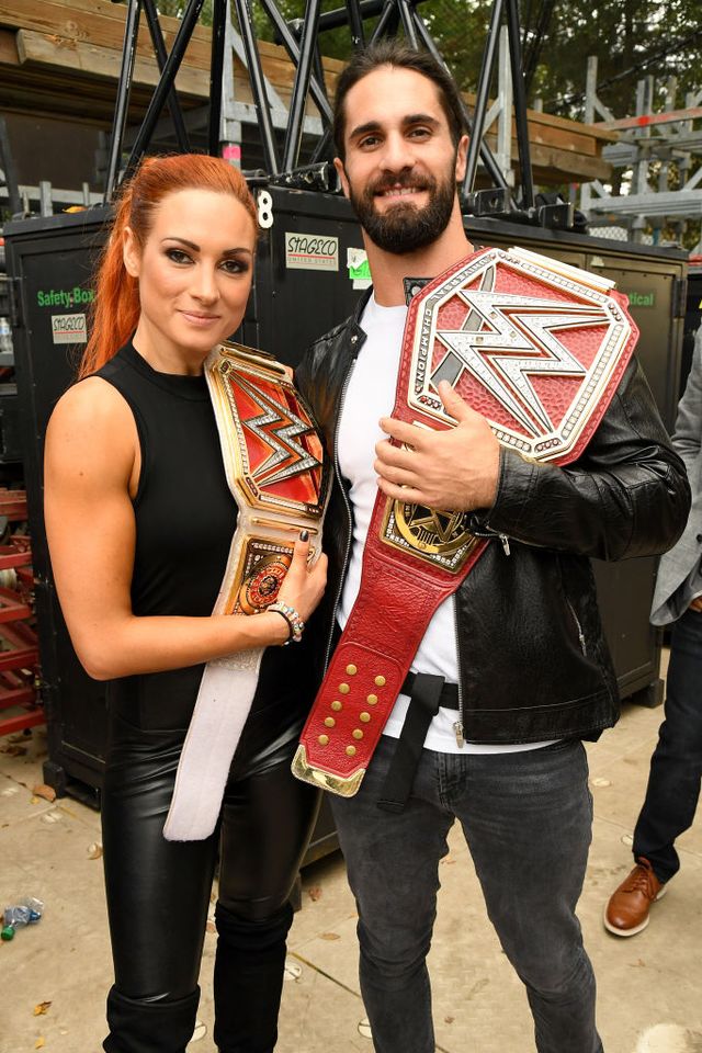 Becky Lynch Says She & Husband Seth Rollins Are 'Controlling The