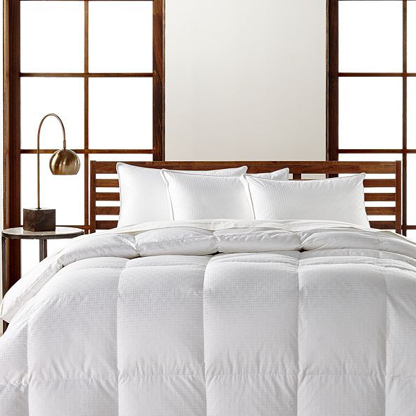 white bedding in room