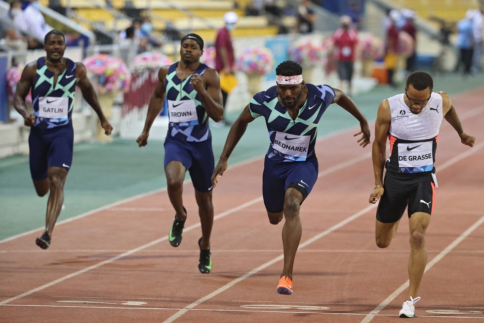 kenny bednarek y andre de grasse