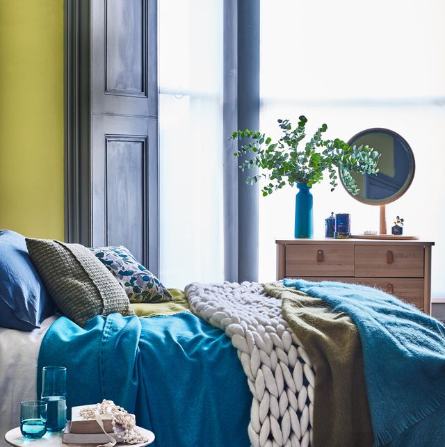 Juego de sábanas Tender azul 150 -160 cm, Bedroom