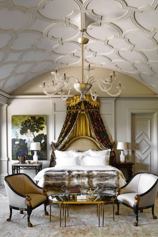 15 Bedrooms With Statement Ceilings - Stunning Ceiling Designs