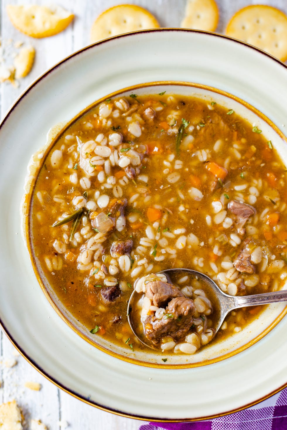 Beef Barley - Instant Pot Soups