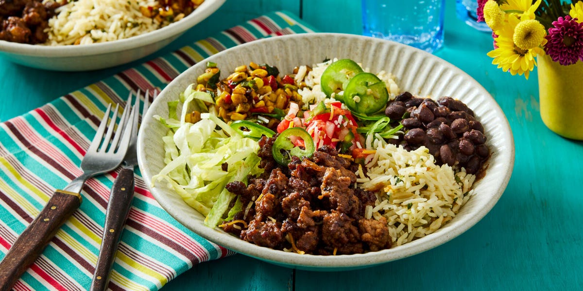 Beef Burrito Bowls