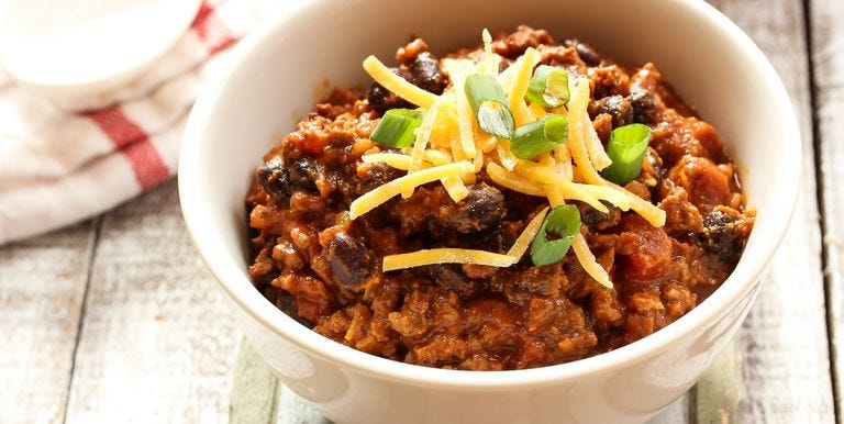 Super Bowl Grub: Ultimate Hot Dog Chili, Recipe