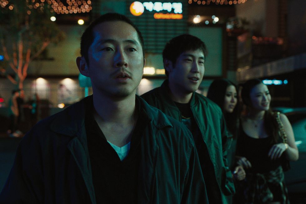 beef l to r steven yeun as danny, young mazino as paul in episode 102 of beef cr courtesy of netflix © 2023