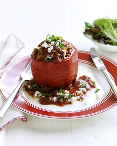 beef stuffed pepper