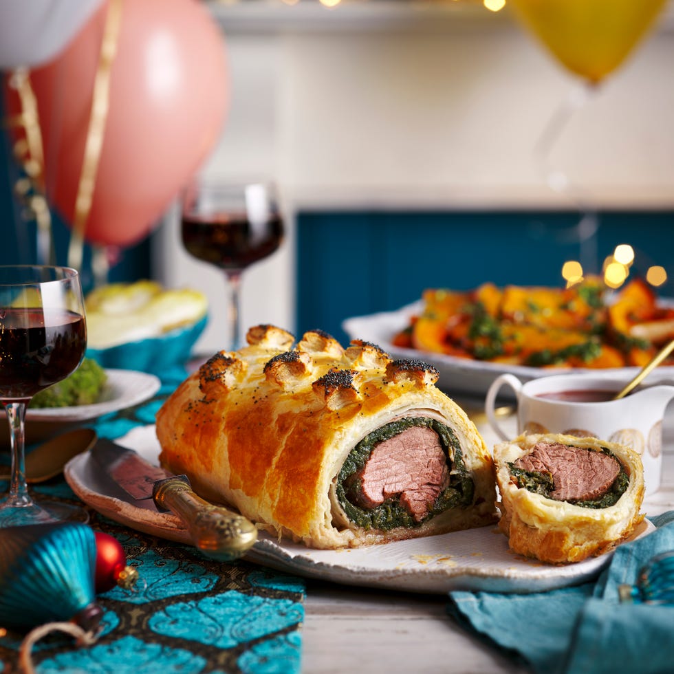 best christmas recipes beef wellington with port gravy