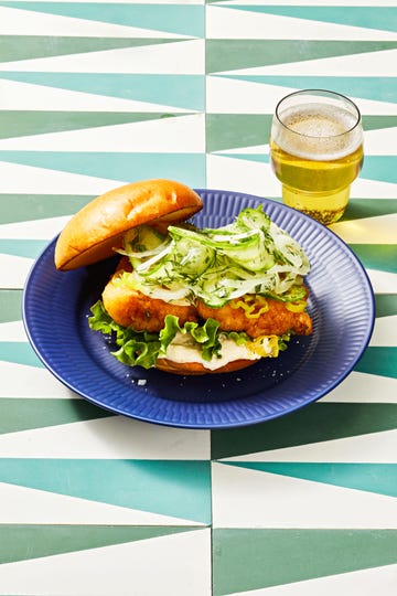 beer battered fish sandwiches