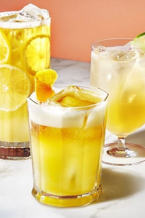 yellow beer cocktails