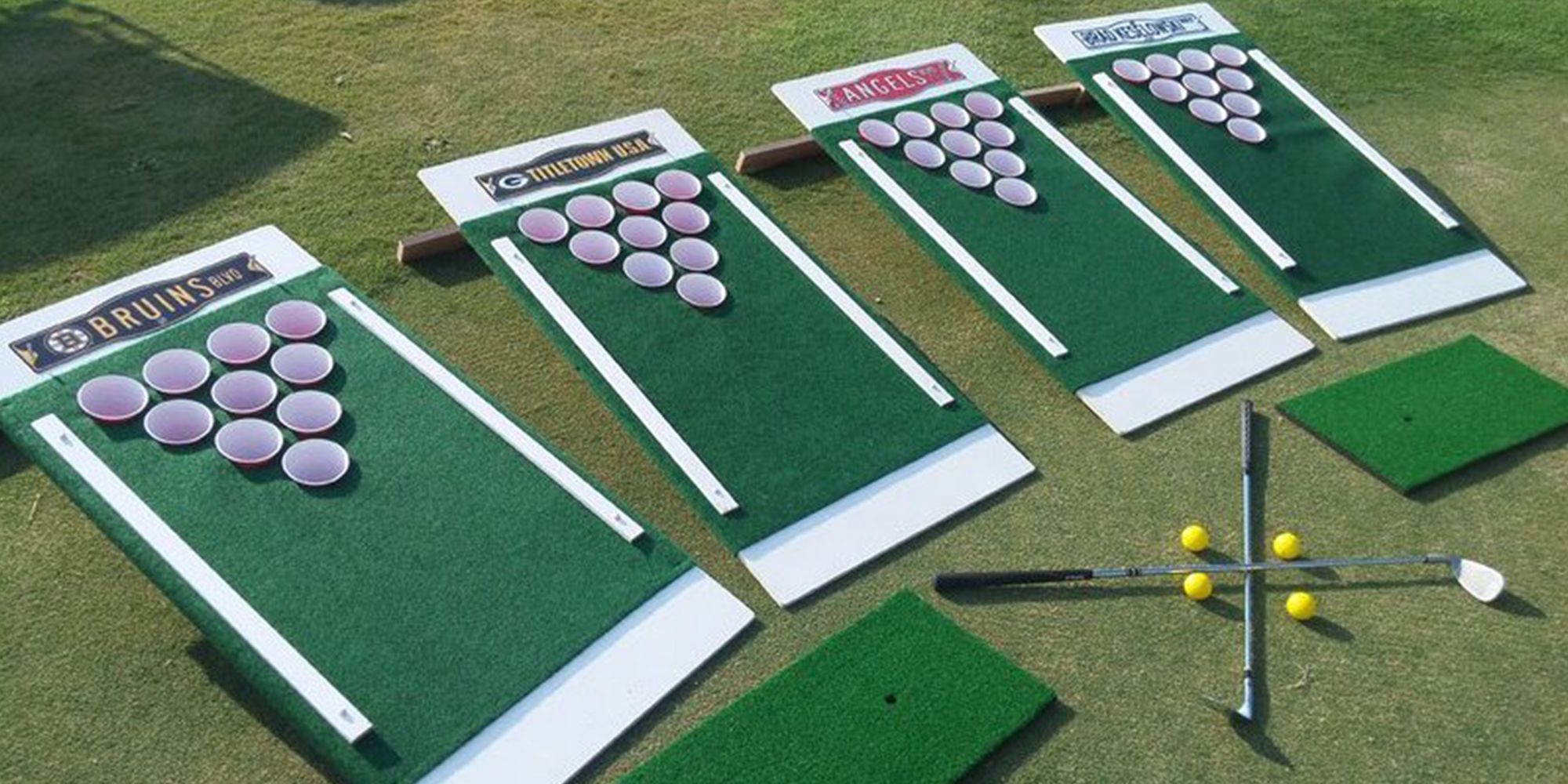 This Beer Pong Golf Set Is the Ultimate Drinking Game, So You Better Work  on Your Putt