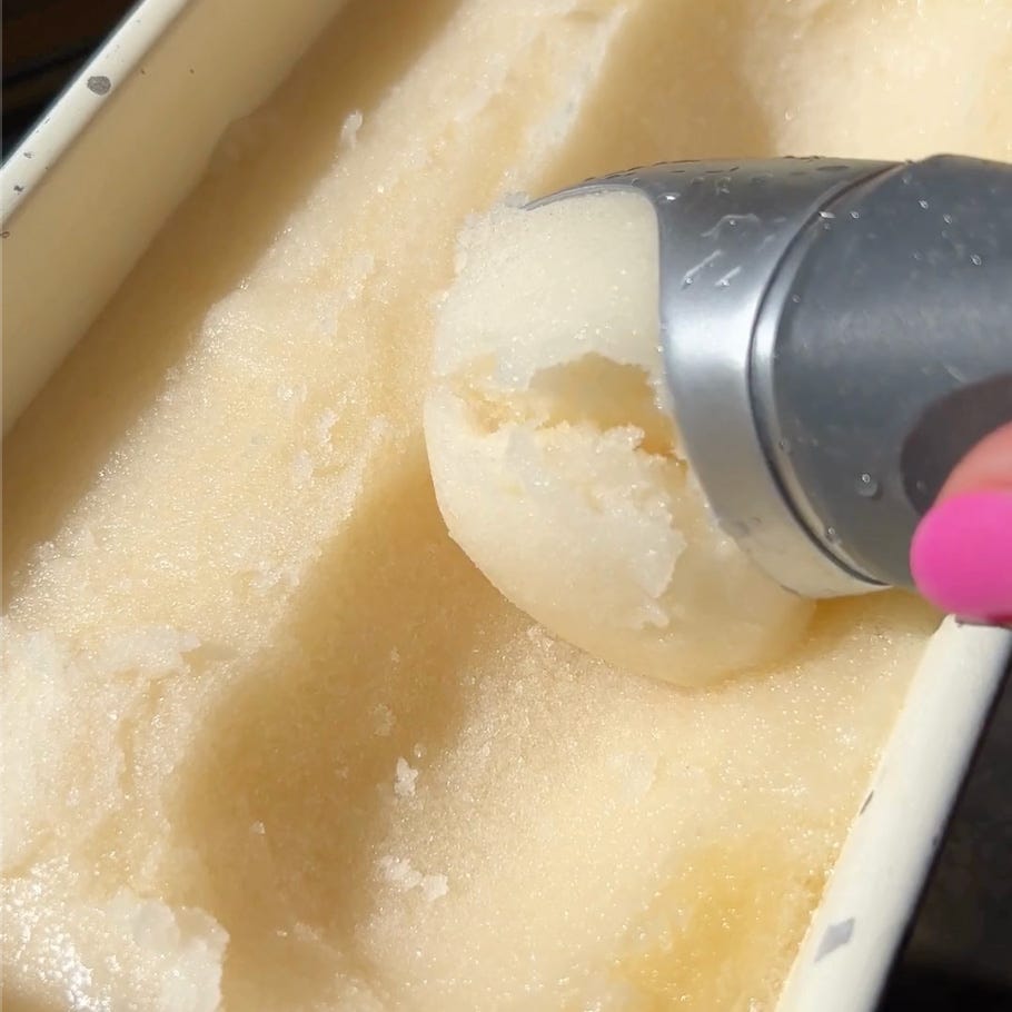 beer sorbet