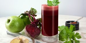 Beetroot Juice with Apples and Ginger