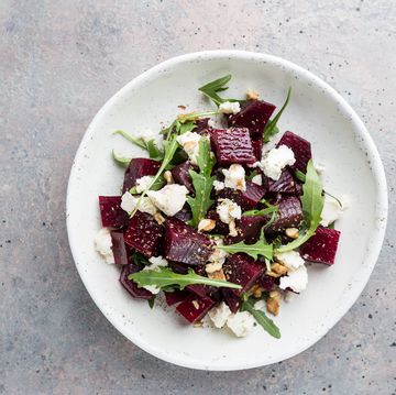 beetroot salad with blue cheese