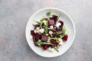 beetroot salad with blue cheese