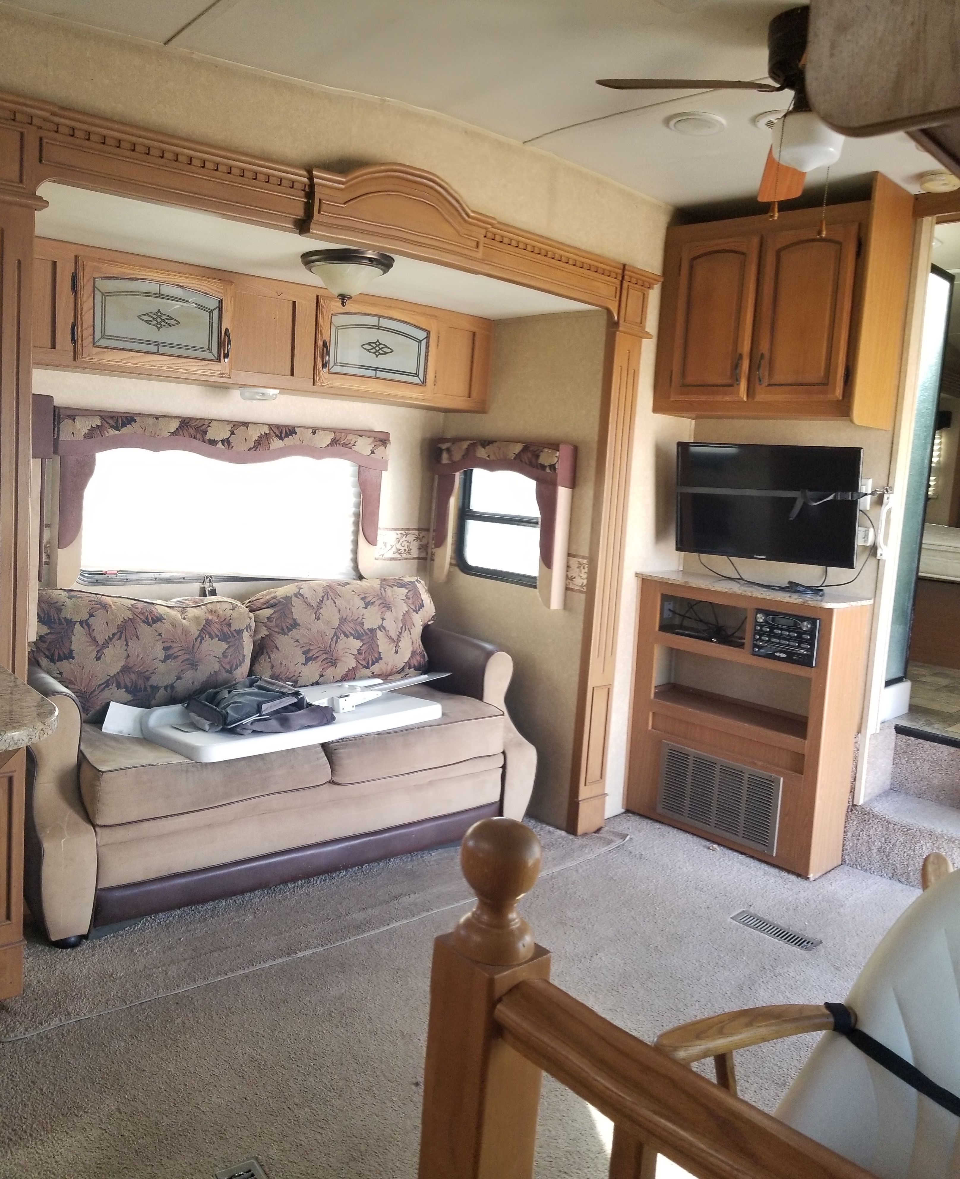 Before-and-After Photos Show How Mom Renovated RV Into Chic Tiny Home