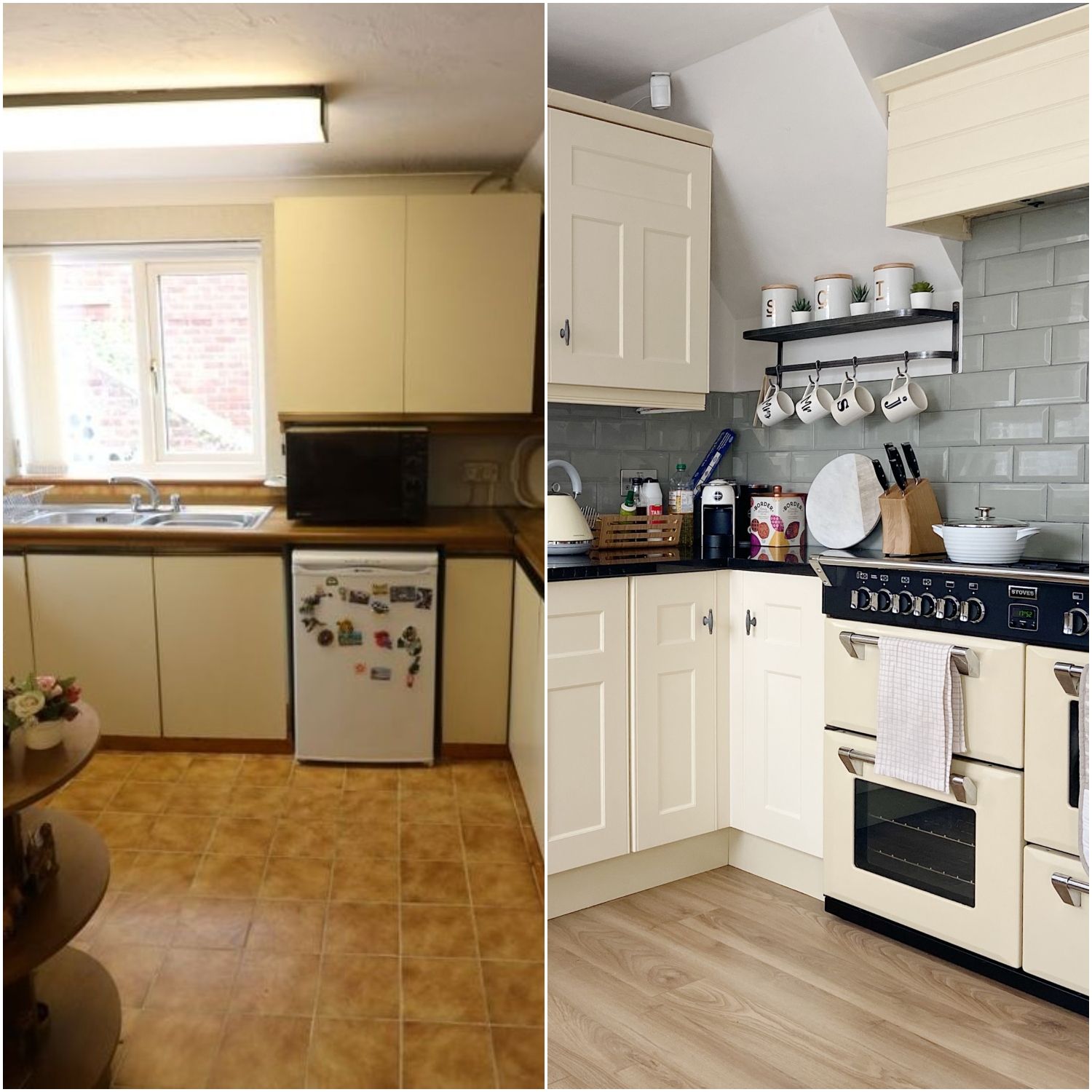 kitchen transformations before and after        <h3 class=