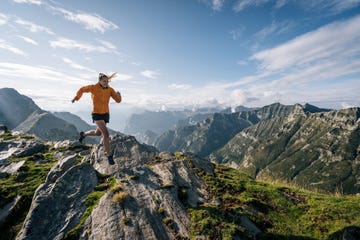 loper doet aan trailrunning