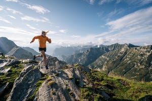 loper doet aan trailrunning