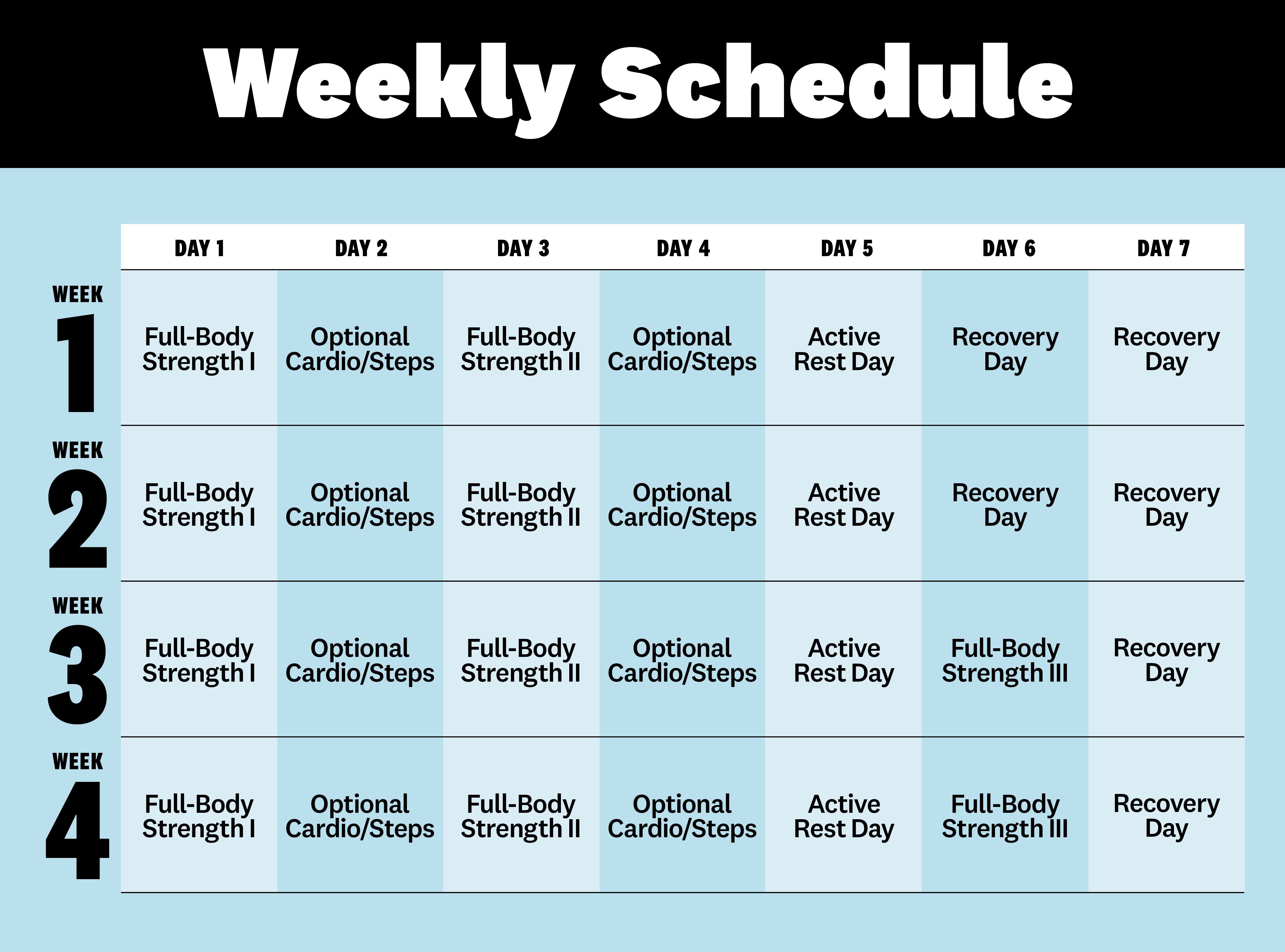 Returning to fitness after a break: 4-week training plan - Women's Fitness