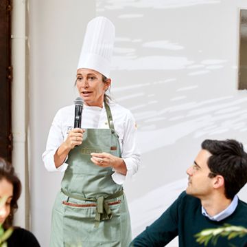 begoña rodrigo chef con estrella michelin en el evento de nespresso en cadiz para presentar el nuevo sabor de cafe