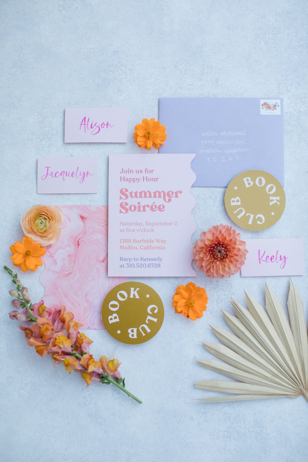 book club invites