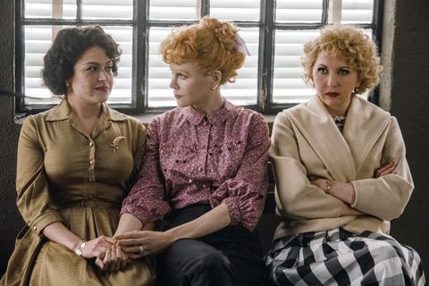 nicole kidman stars as lucille ball in the new film being the ricardos