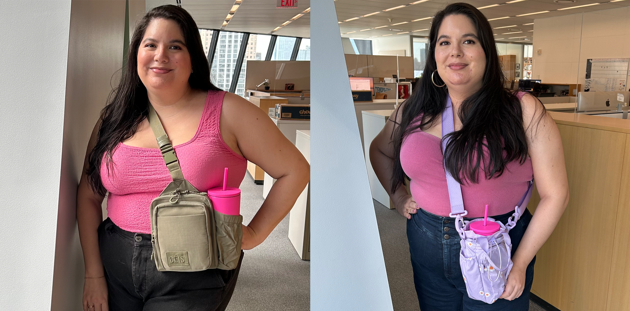 I Tested the Béis Sport Sling vs. Calpak's Water Bottle Holder, and I Have Some Thoughts