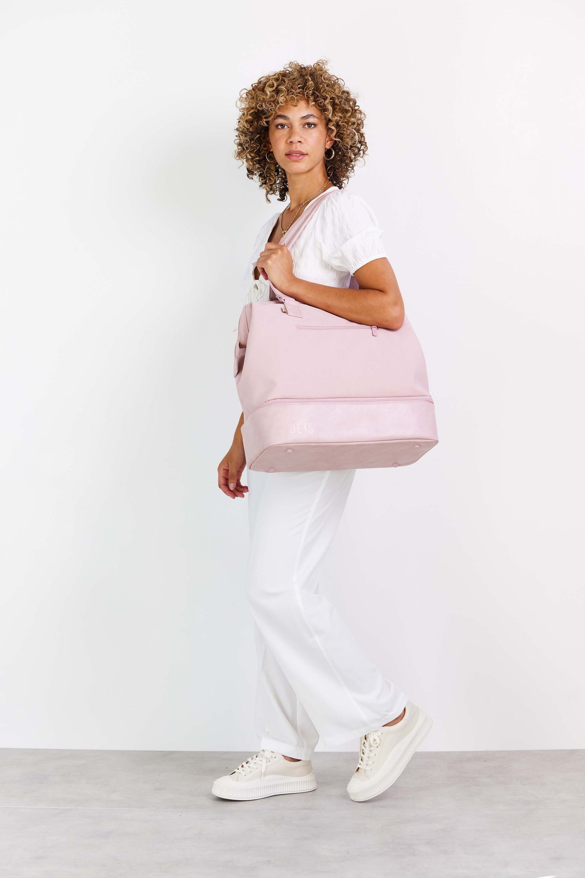 Sold Out Béis Weekender Brand NEW popular in Sakura Pink Nordstrom Anniversary exclusive