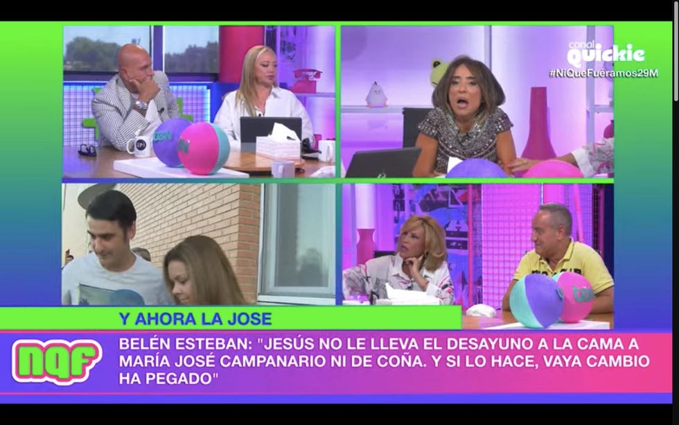 belén esteban en 'ni que fuéramos'