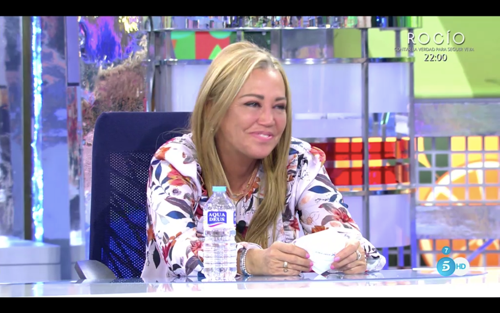 belén esteban gasta una broma a su marido