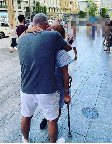 el emotivo reencuentro de kiko hernández y belén esteban