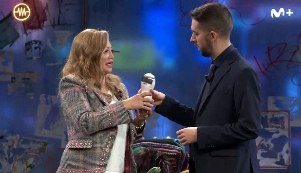 belén esteban en 'la resistencia'