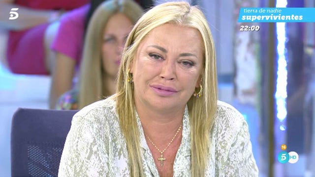 el bofetón más grande de belén esteban a jesulín de ubrique "el verdadero padre de mi hija ha sido miguel"
