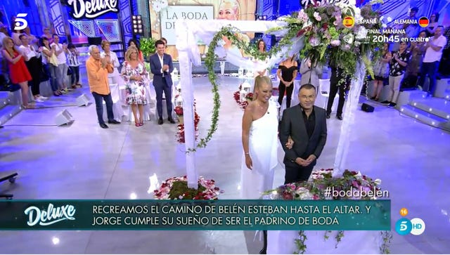 Belén Esteban, Jorge Javier Vázquez, Sábado Deluxe, Belén Esteban boda, Belén Esteban deluxe