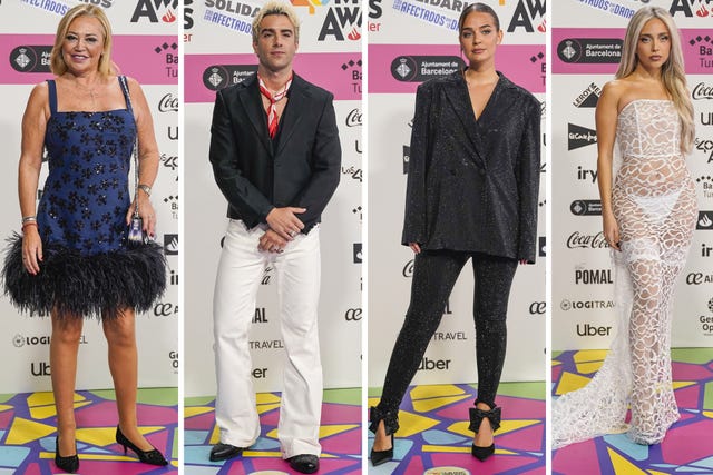 los40 music awards 2024 los mejores 'looks' de esta gala musical