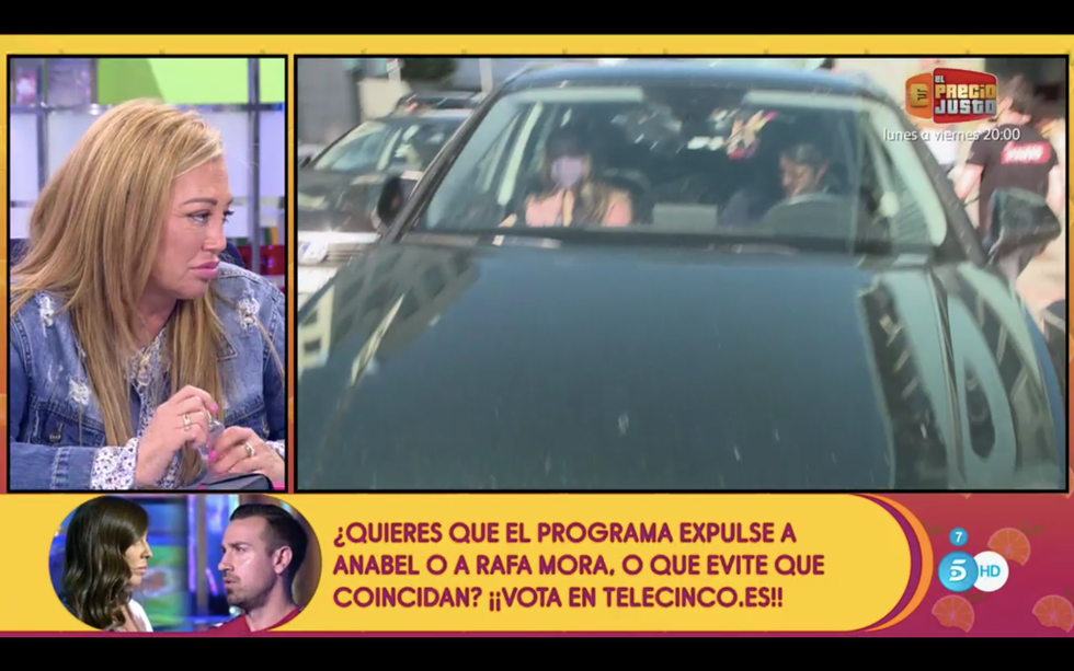 belén esteban sabe quién está molesta por la relación de juls y andrea